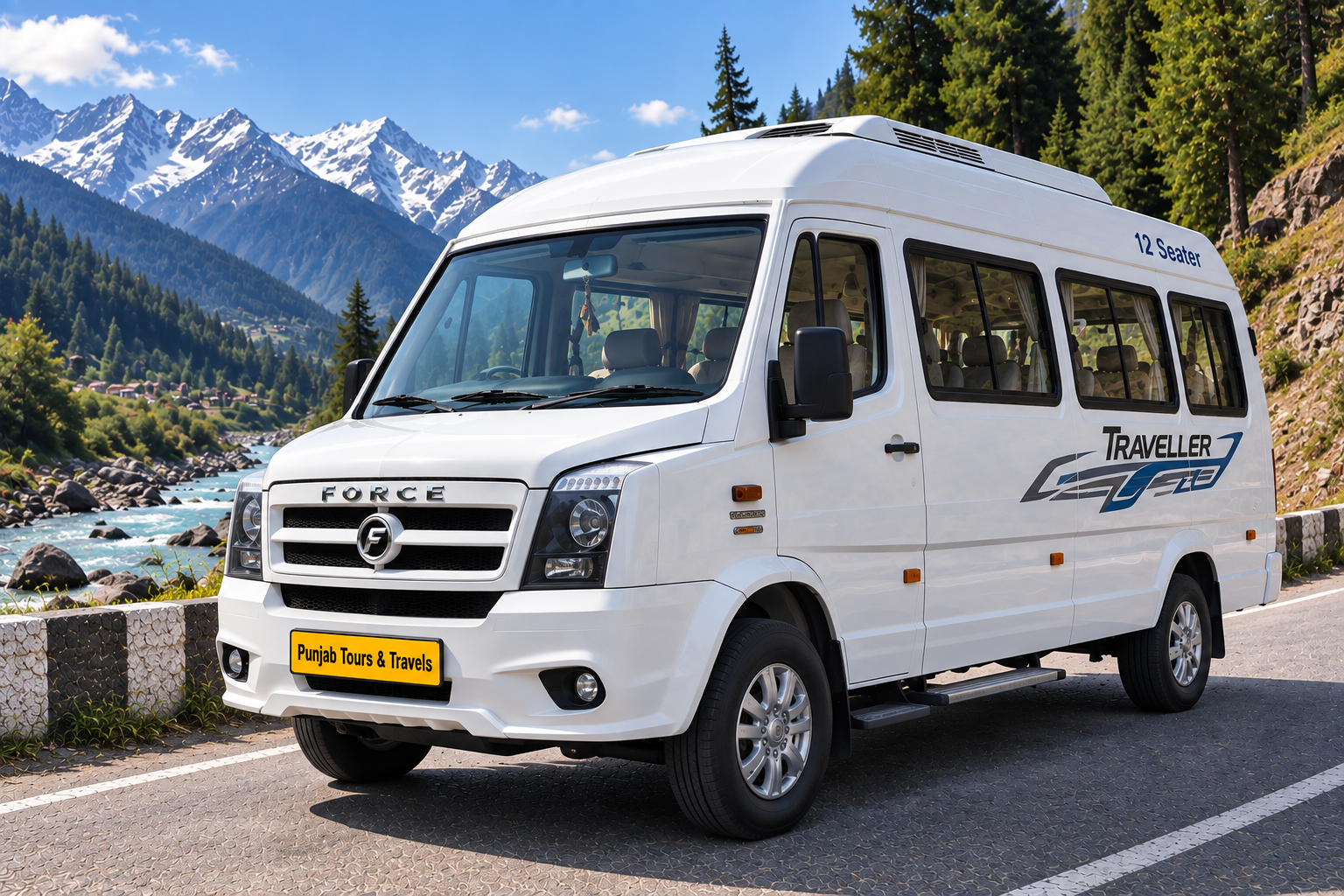 12 seater tempo traveller in Ghaziabad