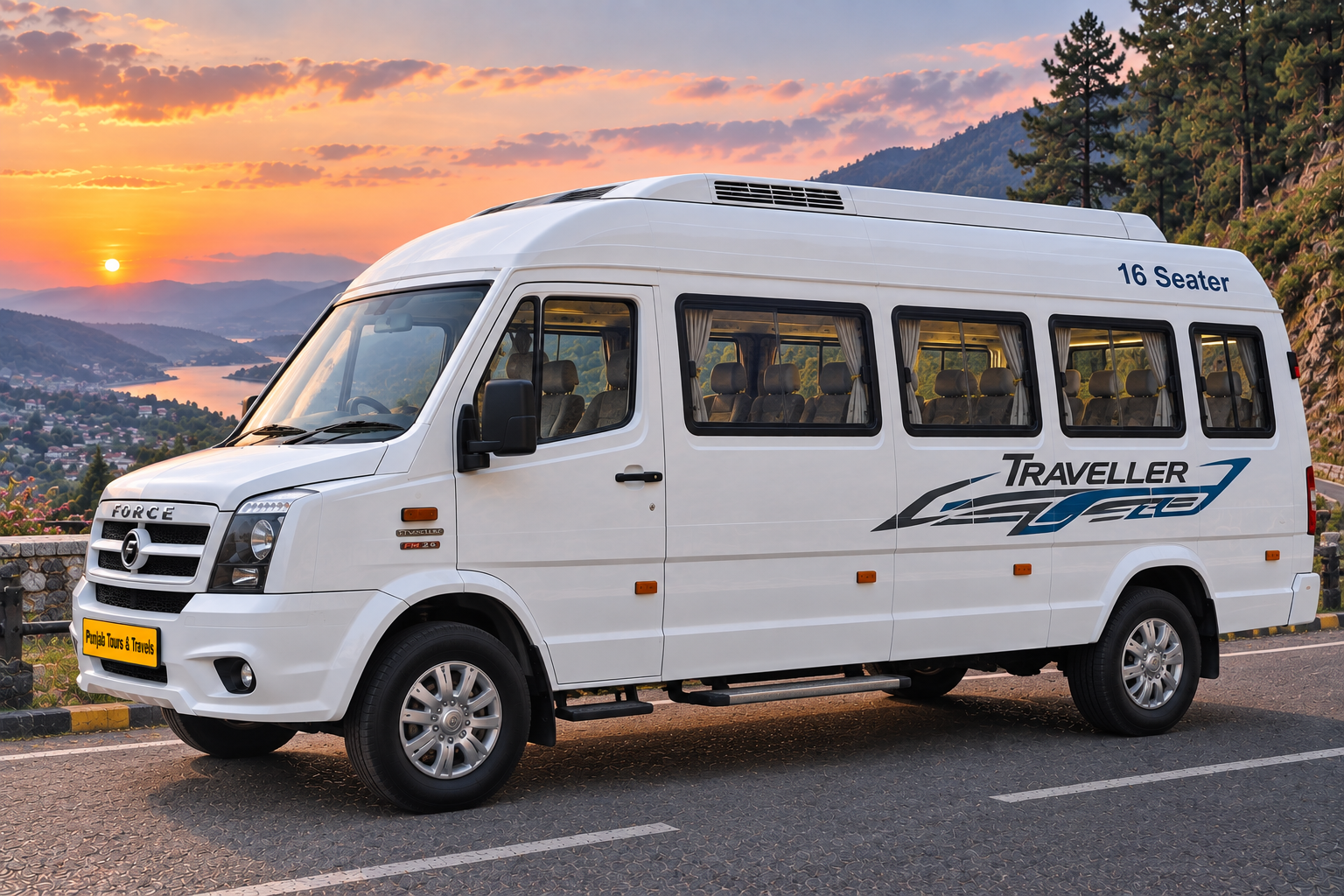 16 Seater Tempo Traveller in Ghaziabad