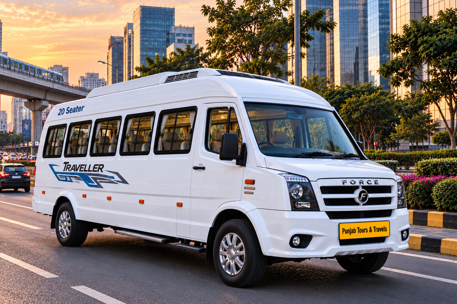 20 Seater Tempo Traveller in Ghaziabad